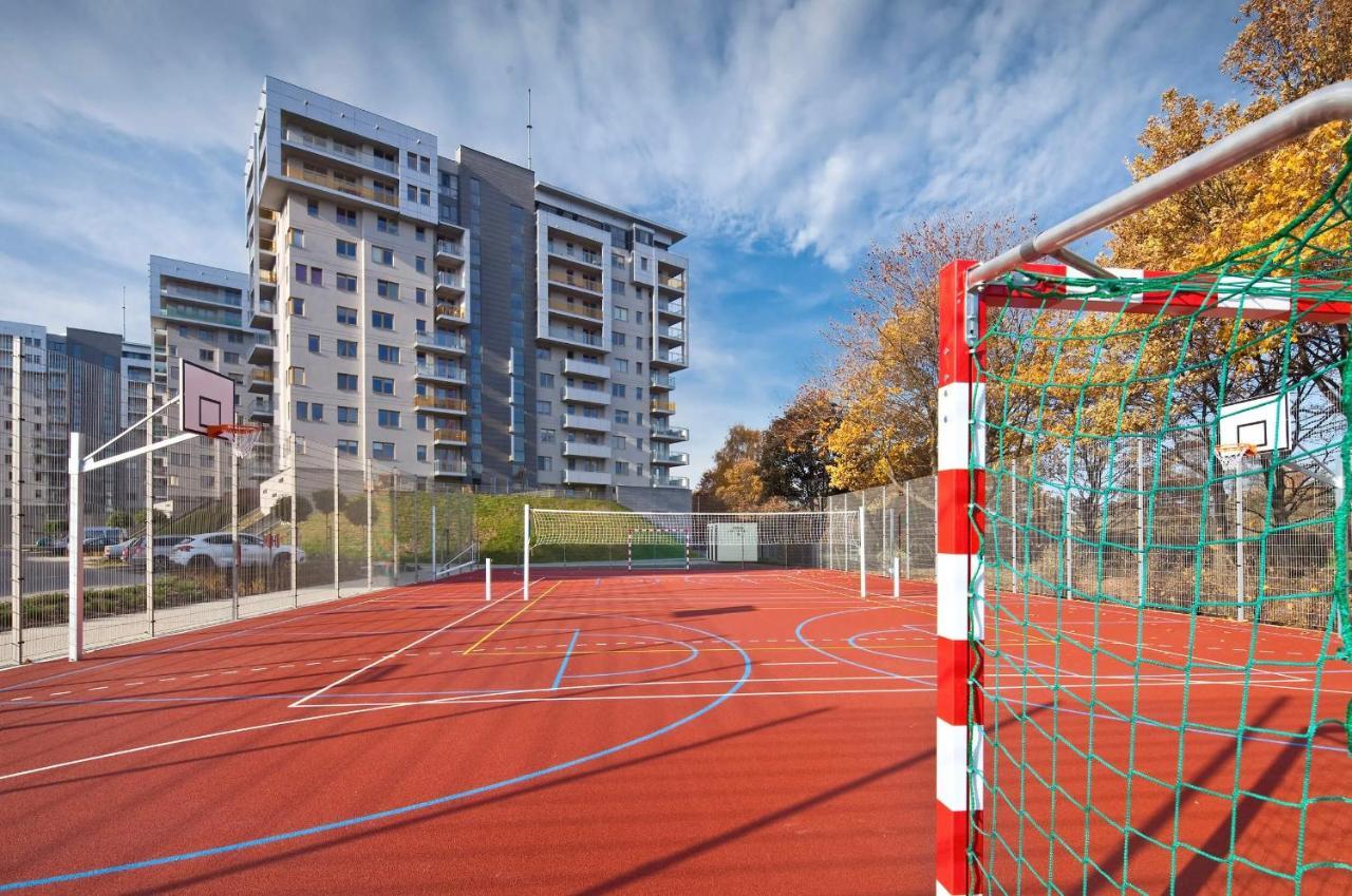 City Park Apartments Gdańsk Buitenkant foto